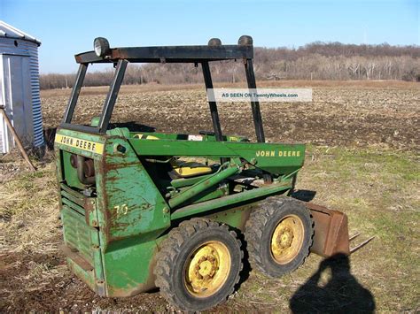 john deere 70 skid steer attachments|john deere jd24 skid steer.